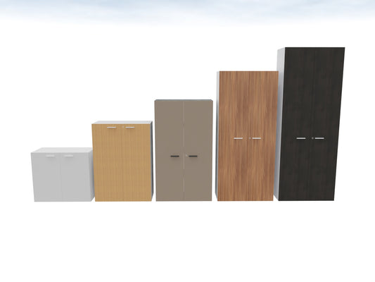 Libreria con Ante da L.90 x P.35 o 45 + Top mod. Pilastro