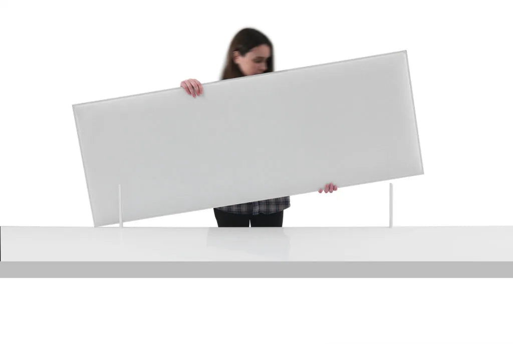 Pannelli Fonoassorbenti per Scrivanie mod. Vibe (Completo di attacchi con morsetto)