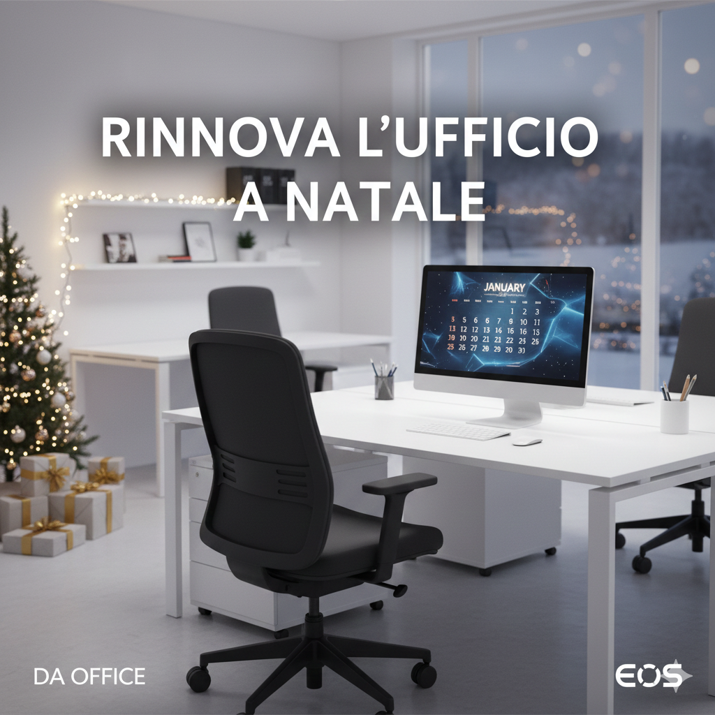 🎄 Rinnovare l’ufficio a Natale: la strategia per un 2026 efficiente