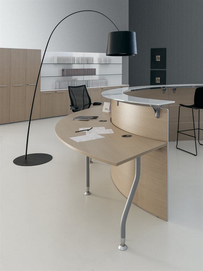 Bancone Reception Onda