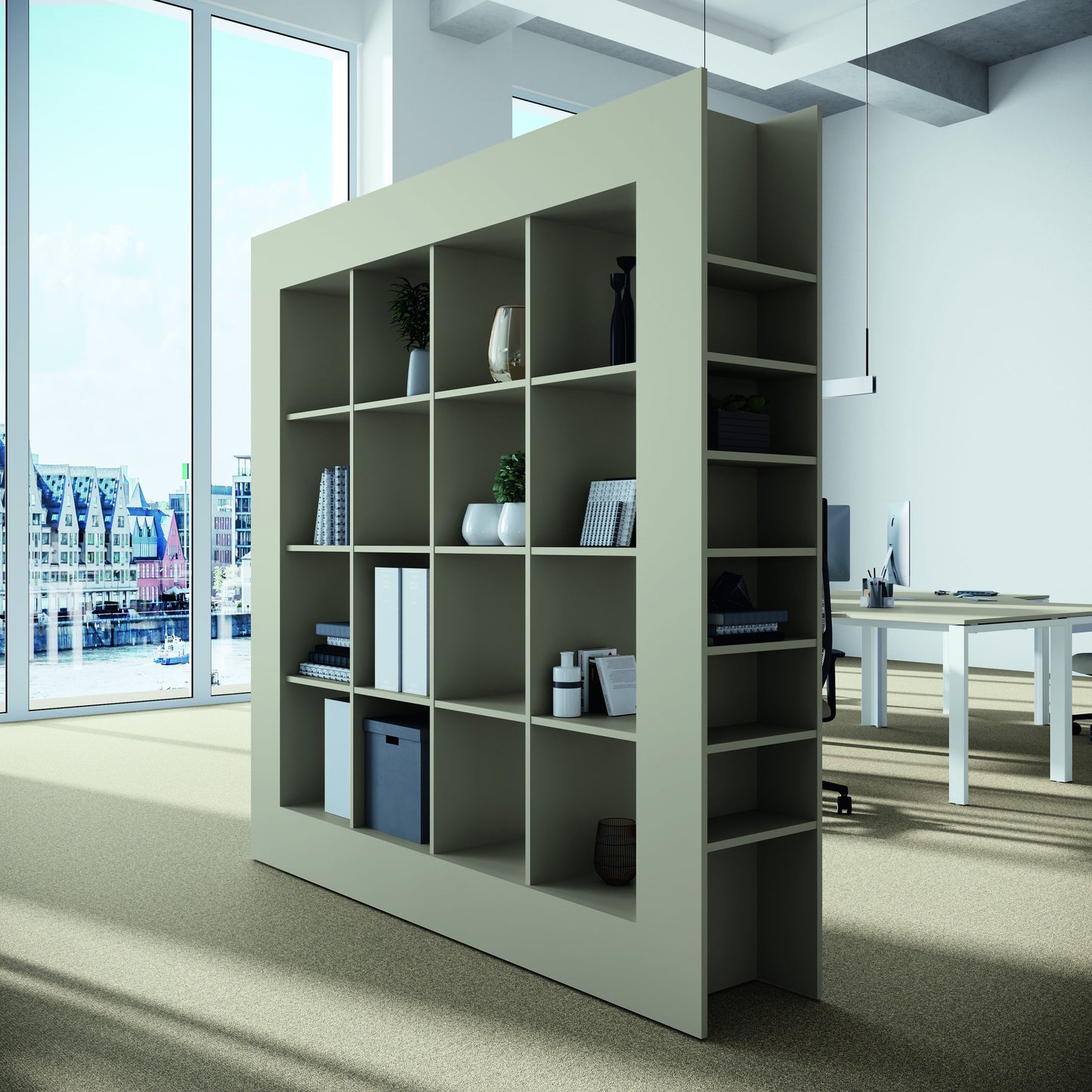 Libreria Centro stanza mod. Quadro