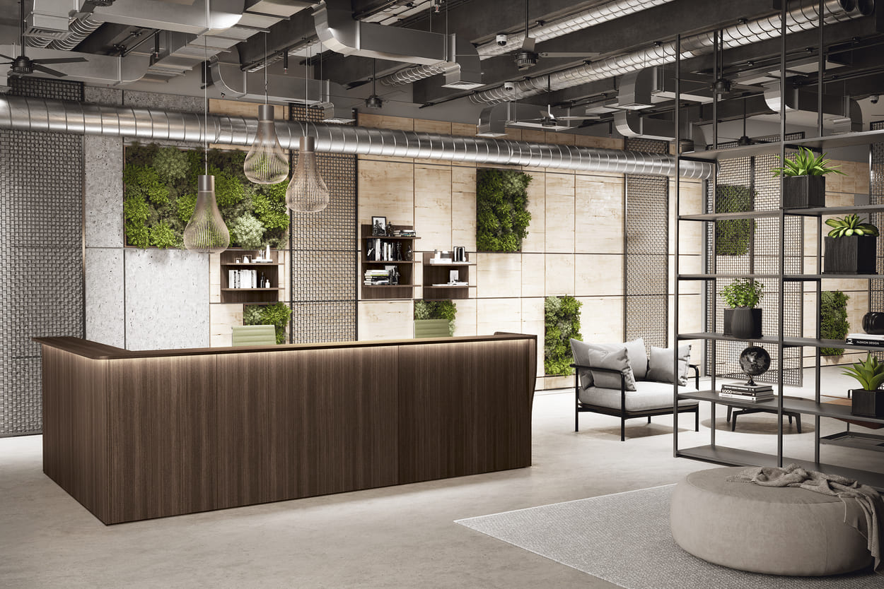 Bancone Reception Front Office