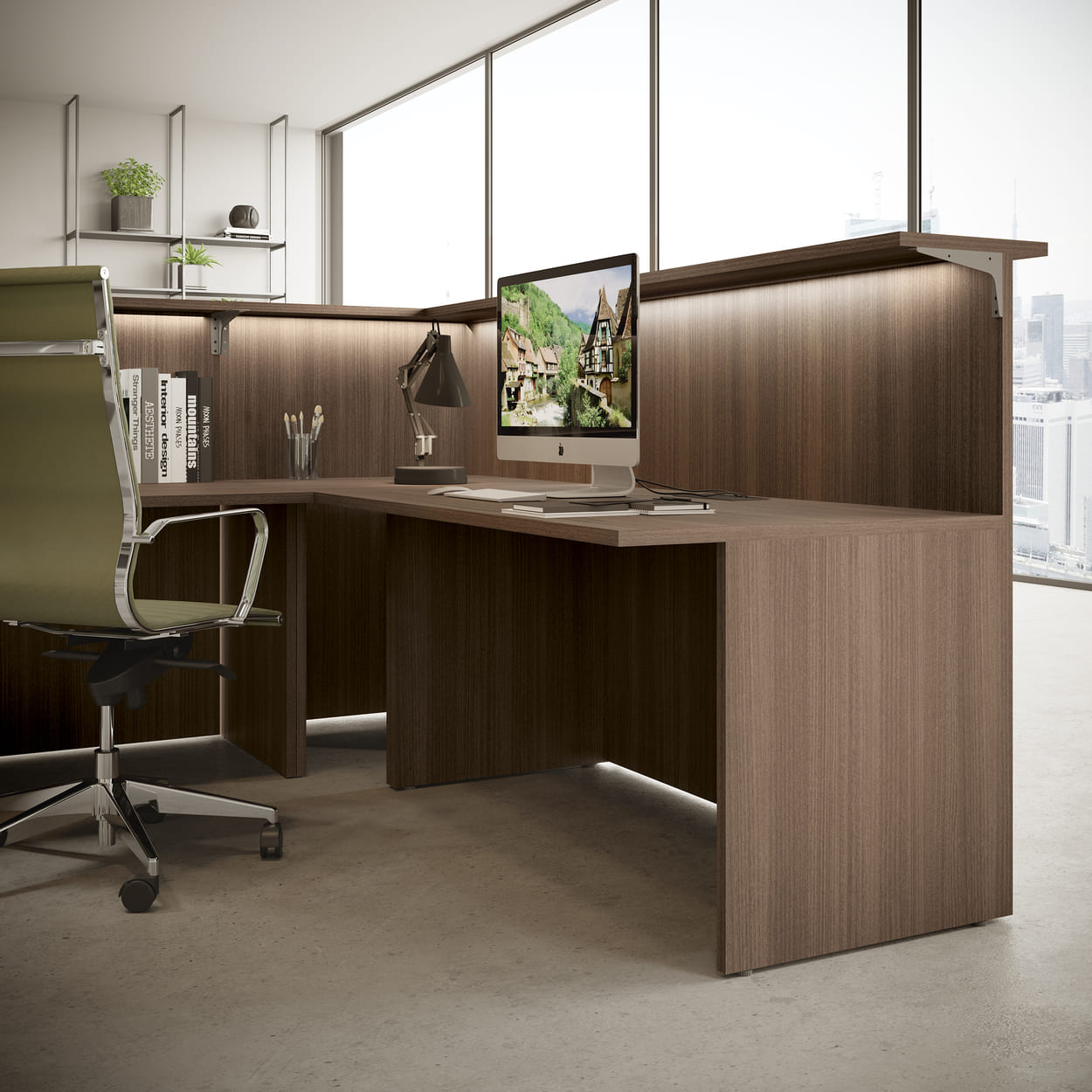 Bancone Reception Front Office