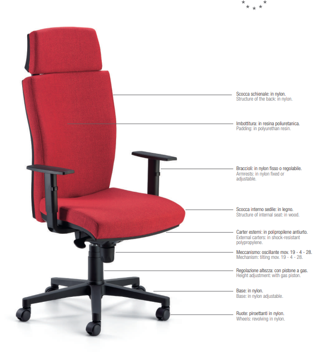 Poltrona Operativa Teknika