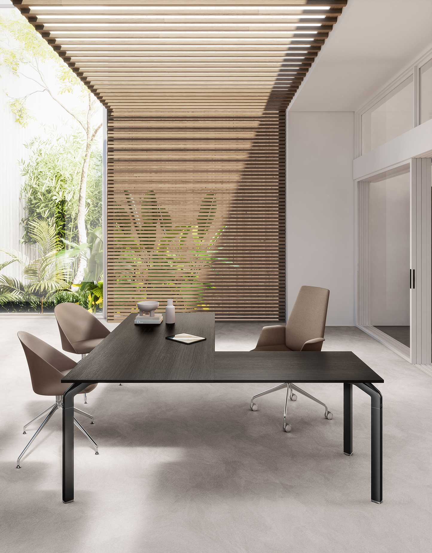 Composizione Scrivania Executive con Allungo mod. Yoga