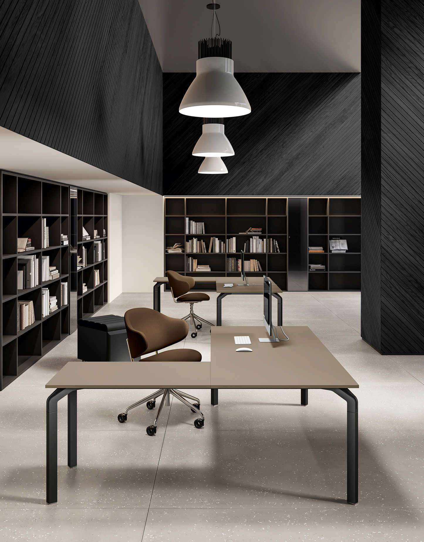 Composizione Scrivania Executive con Allungo mod. Yoga