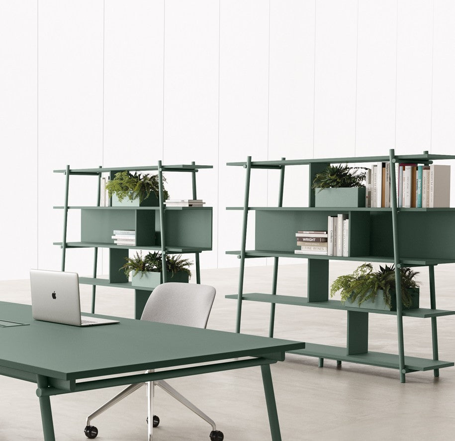 Libreria Trama, composizione per ufficio