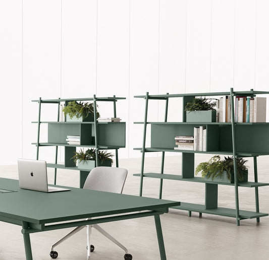 Libreria Trama, composizione per ufficio